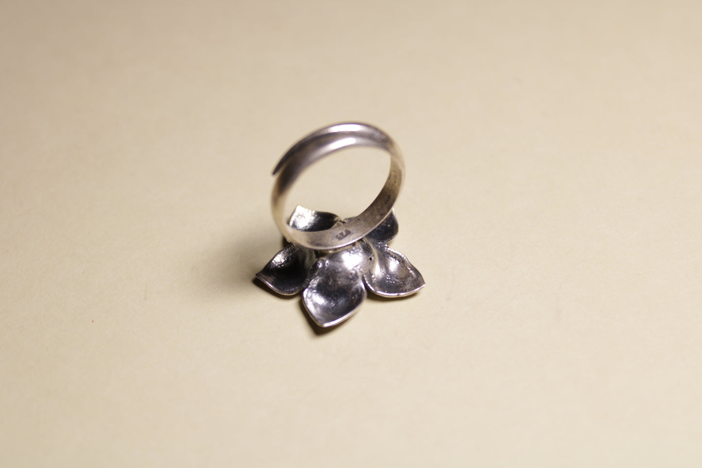 Blooming Lotus Spiral Ring