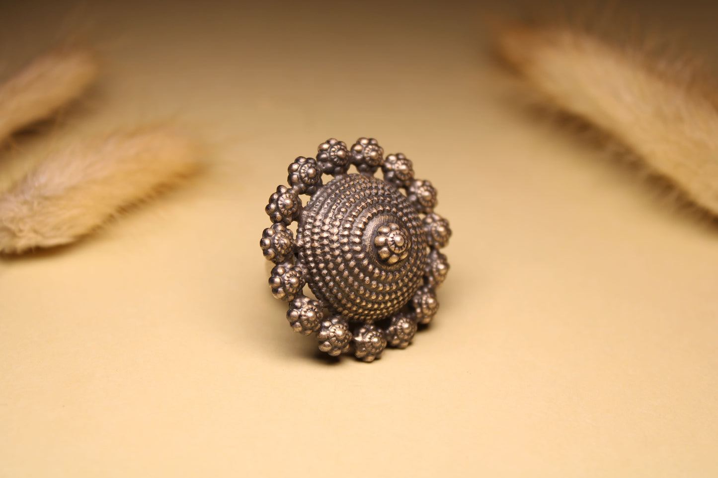 Heritage Dome Silver Ring