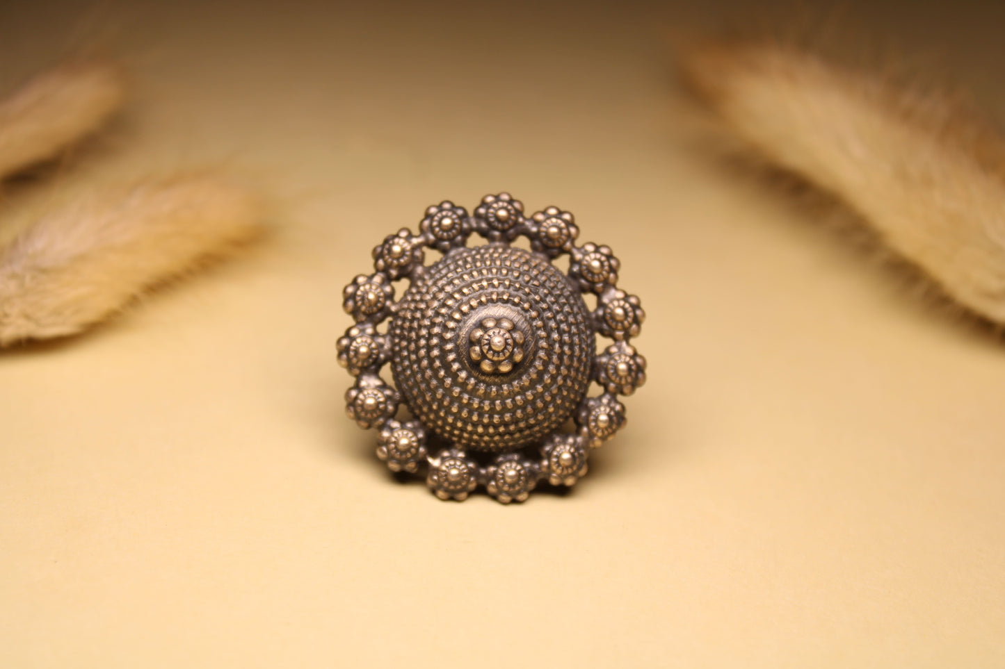 Heritage Dome Silver Ring