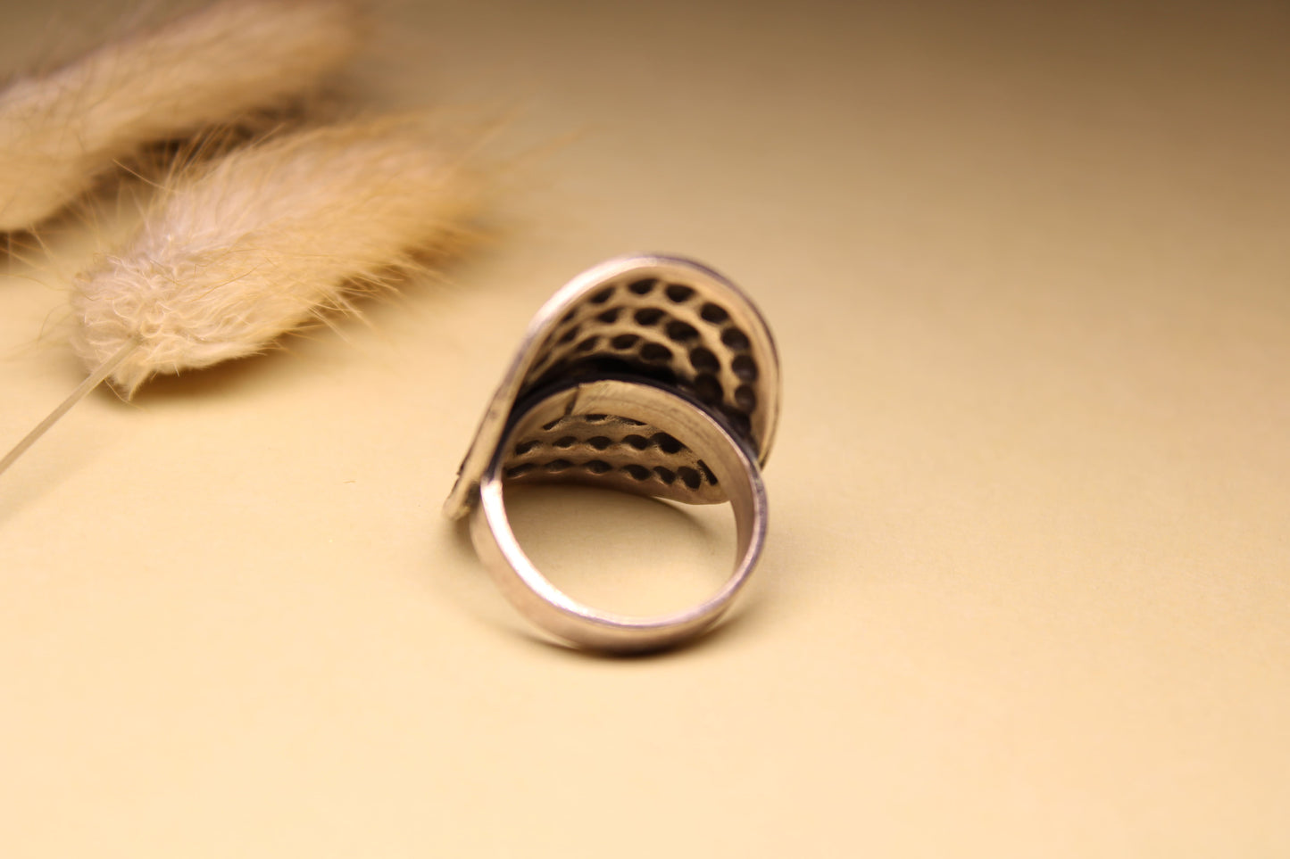Concentric Heritage Silver Ring