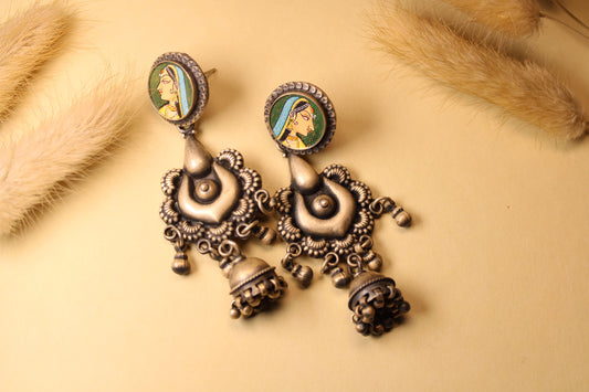 Regal Miniature Jhumka Earrings