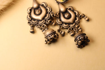 Regal Miniature Jhumka Earrings